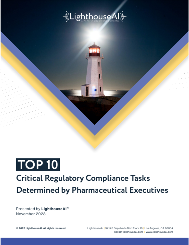 Top 10 Critical Regulatory Compliance Tasks Determined by Pharmaceutical Executive